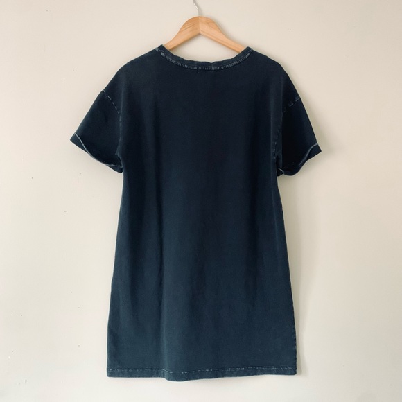 Elodie Jersey Dress Shift Midi  - Distressed details - Picture 2 of 5